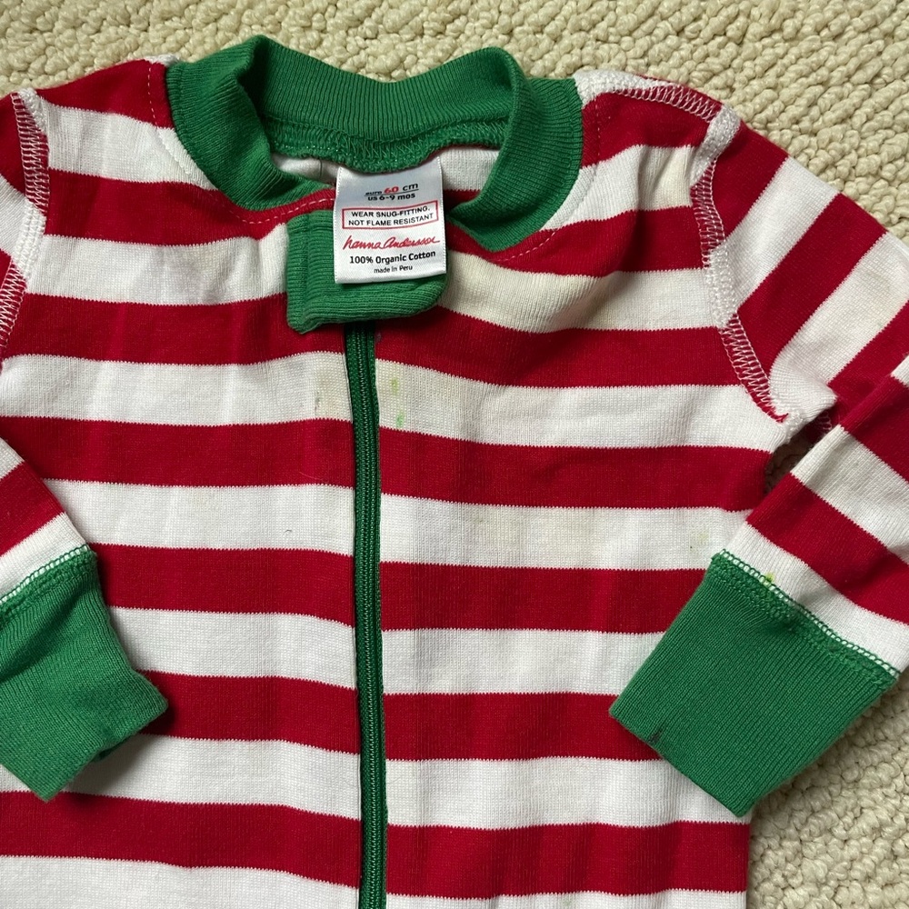 Hanna Andersson Festive Striped pajamas